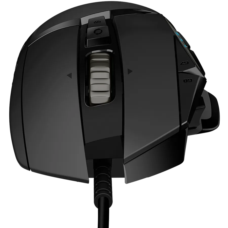 Геймърска мишка LOGITECH G502 Corded Gaming Mouse - HERO - BLACK - USB - EER2 - Image 7