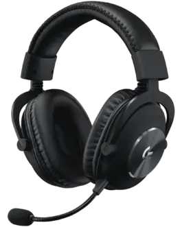 Alternative view of Геймърски слушалки LOGITECH G PRO X LIGHTSPEED Wireless Gaming Headset - Blue Mic - BLACK