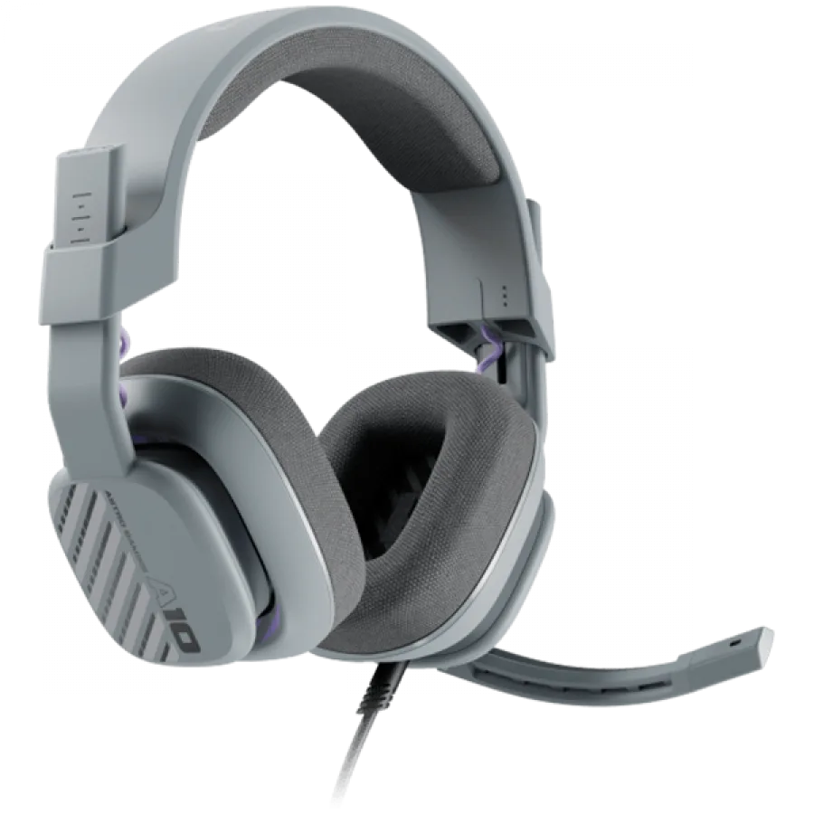 Геймърски слушалки LOGITECH ASTRO A10 Wired Gaming Headsets - STAR KILLER BASE - GREY - 3.5