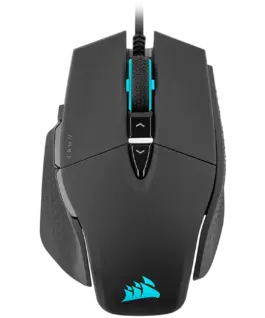 Геймърска мишка CORSAIR M65 RGB ULTRA Backlit RGB LED Optical Silver ALU Black