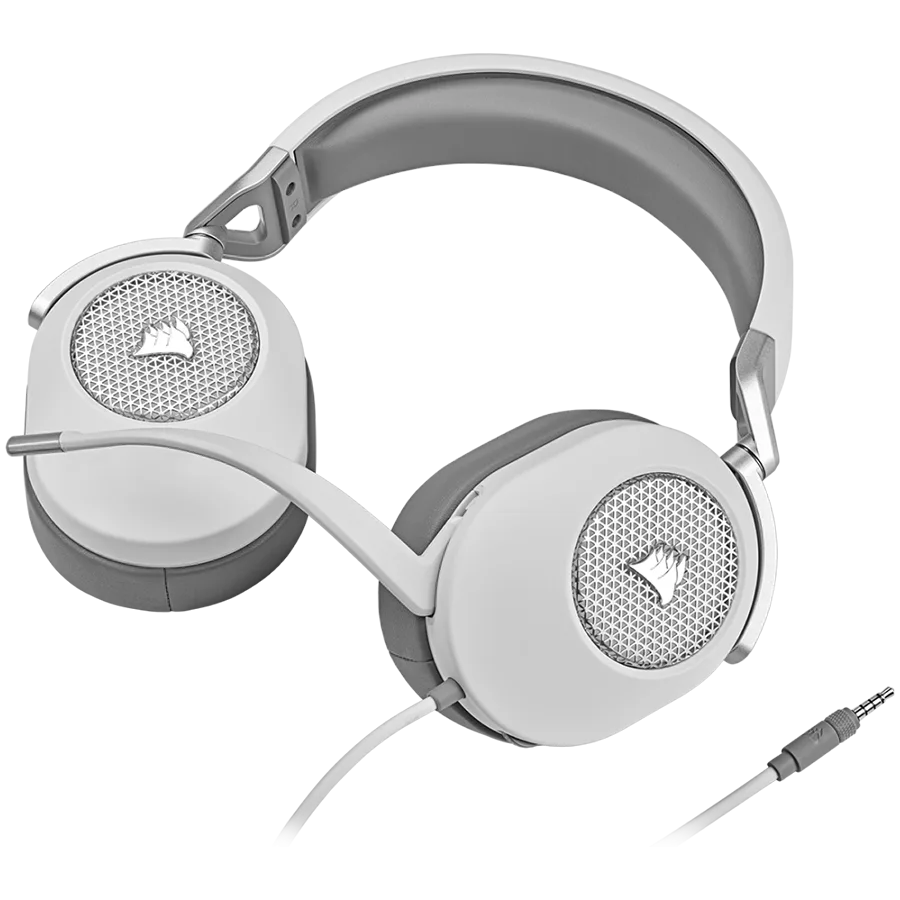 Геймърски слушалки CORSAIR HS65 Surround Headset, White - EU - Image 30