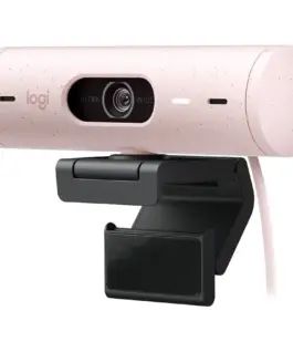 Уеб камера LOGITECH BRIO 500 Full HD Webcam - ROSE - USB