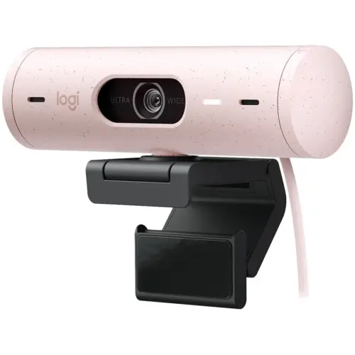 Уеб камера LOGITECH BRIO 500 Full HD Webcam - ROSE - USB