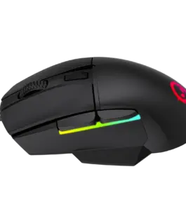 Alternative view of Геймърска мишка LORGAR Jetter 357, gaming mouse, Optical Gaming Mouse with 6 programmable buttons, Pixart ATG4090 sensor, DPI can be up to 8000, 30 million times key life, 1.8m PVC USB cable, Matt UV coating and RGB lights with 4 LED flowing mode, si