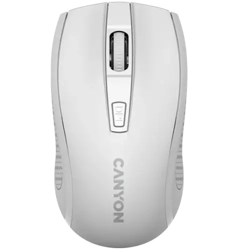 Безжична мишка CANYON MW-7 2.4Ghz wireless mouse 6 buttons DPI 800/1200/1600 with 1 AA battery size 110*60*37mm58g