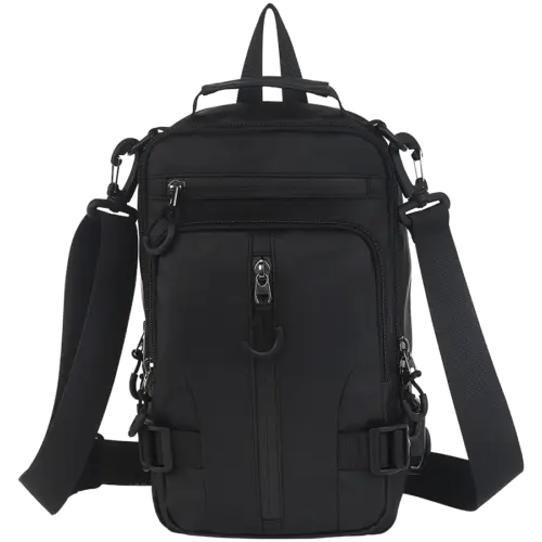 Чанта за лаптоп CANYON CB-1 fanny pack 290MM x160MM x90MMBlackExterior materials: 100% PolyesterInner materials:100%