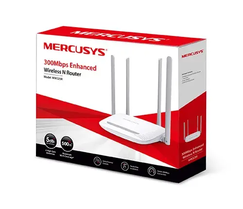 Alternative view of Безжичен N300 рутер Mercusys MW325R