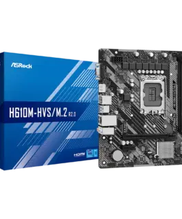 Дънна платка ASROCK H610M-HVS/M.2 R2.0 mATX LGA1700 DDR4