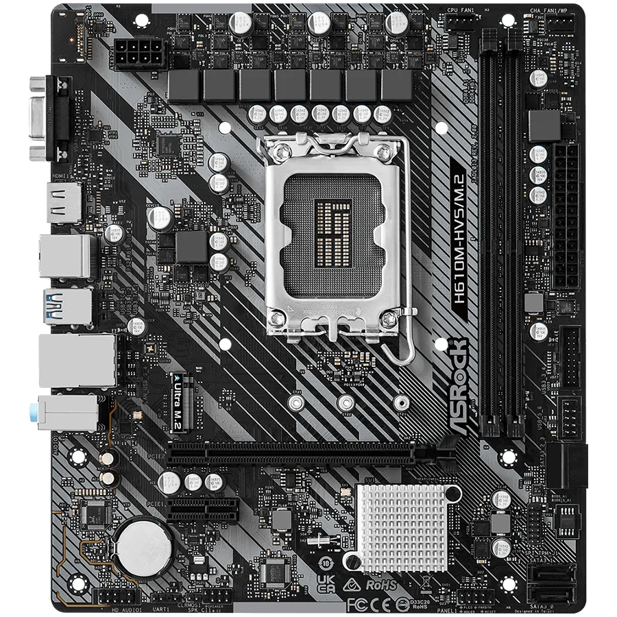 Дънна платка ASROCK H610M-HVS/M.2 R2.0 mATX LGA1700 DDR4 - Image 44