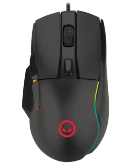 Геймърска мишка LORGAR Jetter 357 gaming mouse Optical Gaming Mouse with 6 programmable buttons Pixart ATG4090 sensor DP