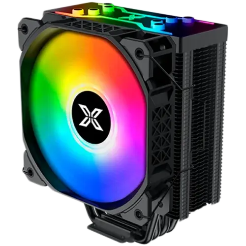 Охладител за процесор Охладител Air Killer Pro EN47895 Black X22A FAN ARGB Top Cover Reinforced Plastic Steel Backplate