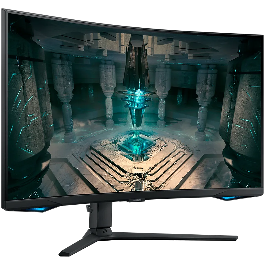 Монитор Monitor LED Samsung LS32BG650EUXEN Odyssey G65B, 32 WQHD Curved 1000R 16:9 (2560x1440) VA 240Hz, 350 cd/2, 2500:1, HDR600, 1ms (GTG), 178/178, FS Premium Pro, G-Sync Compatible, 2xHDMI 2.1, 1xDP 1.4, 1xUSB 3.0, 1xUSB 2.0, RJ-45, WiFi, BT, Spe - Image 58