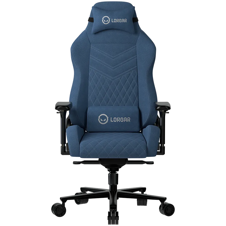 Геймърски стол LORGAR Ace 422 Gaming chair Anti-stain durable fabric 1.8 mm metal frame multiblock mechanism 4D armrests
