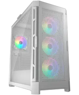 Кутия за компютър COUGAR DUOFACE PRO RGB PC Case Mid Tower White