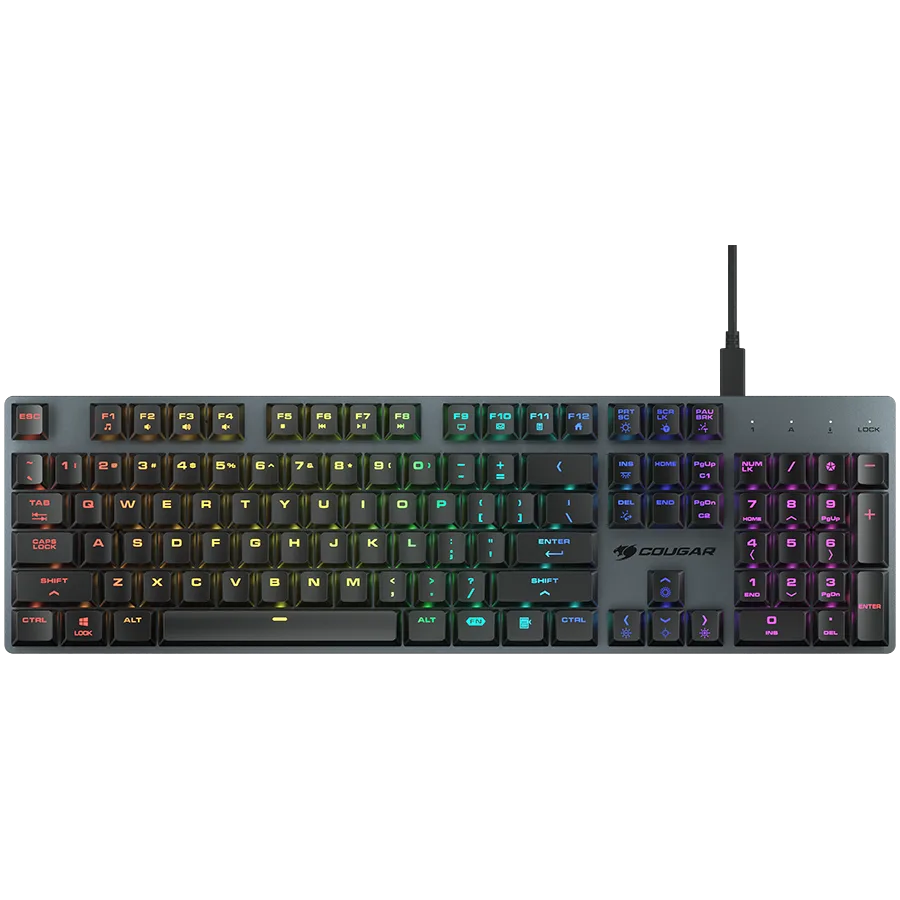 Геймърска клавиатура COUGAR LUXLIM Gaming Keyboard