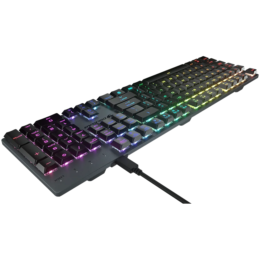 Геймърска клавиатура COUGAR LUXLIM Gaming Keyboard - Image 69