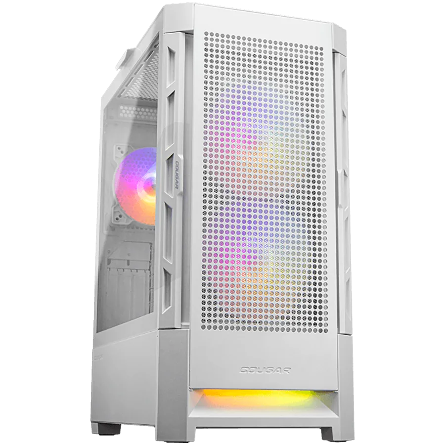 Кутия за компютър COUGAR DUOFACE RGB PC Case Mid Tower White