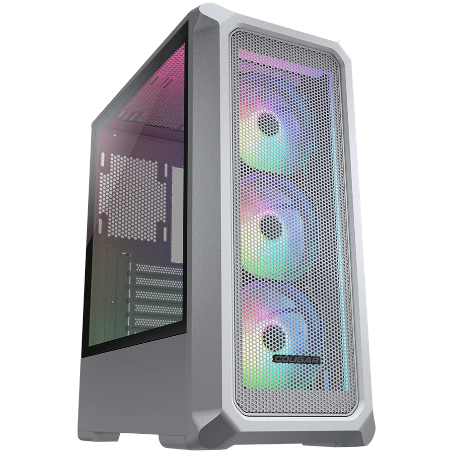 Кутия за компютър COUGAR Archon 2 Mesh RGB PC Case Mid Tower White