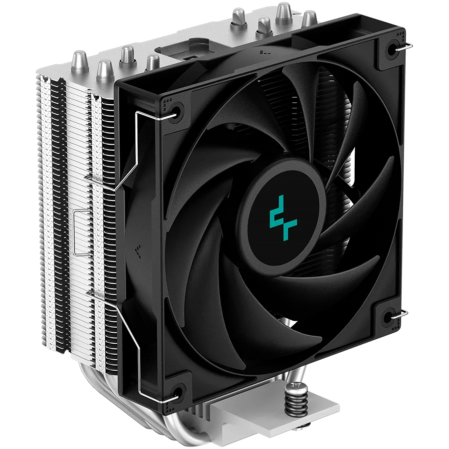 Охладител за процесор Охладител DeepCool AG400 CPU Air Cooler 1x120mm PWM Fan TDP 220W 4 Heatpipes LGA1700/1200/115x AMD