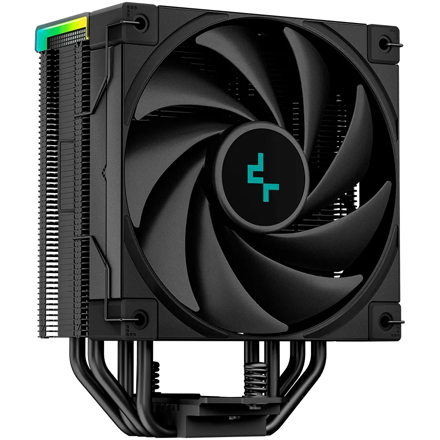 Охладител за процесор Охладител DeepCool AK400 Digital CPU Air Cooler 1x120mm FK120 PWM Fan Digital Display ARGB TDP 220