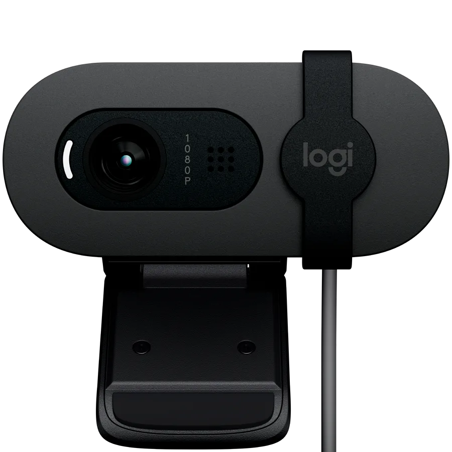 Уеб камера LOGITECH Brio 100 Full HD Webcam - GRAPHITE - USB