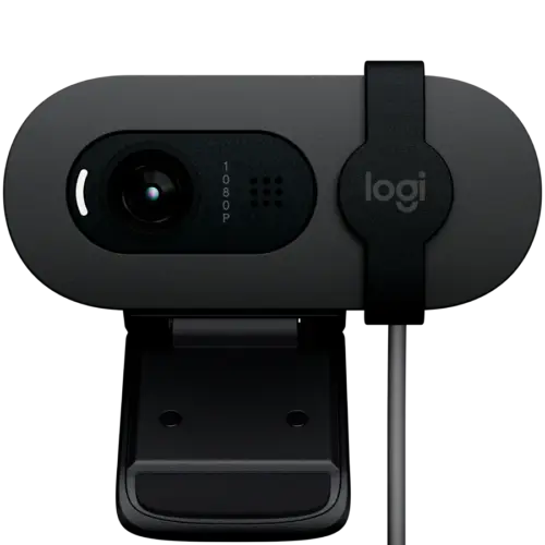 Уеб камера LOGITECH Brio 100 Full HD Webcam - GRAPHITE - USB