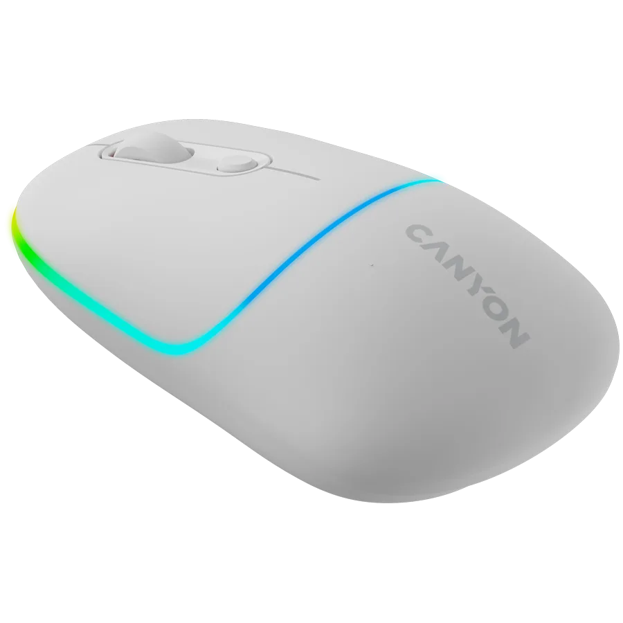 Безжична мишка CANYON mouse MW-22 2in1 BT/ Wireless Snow White - Image 62
