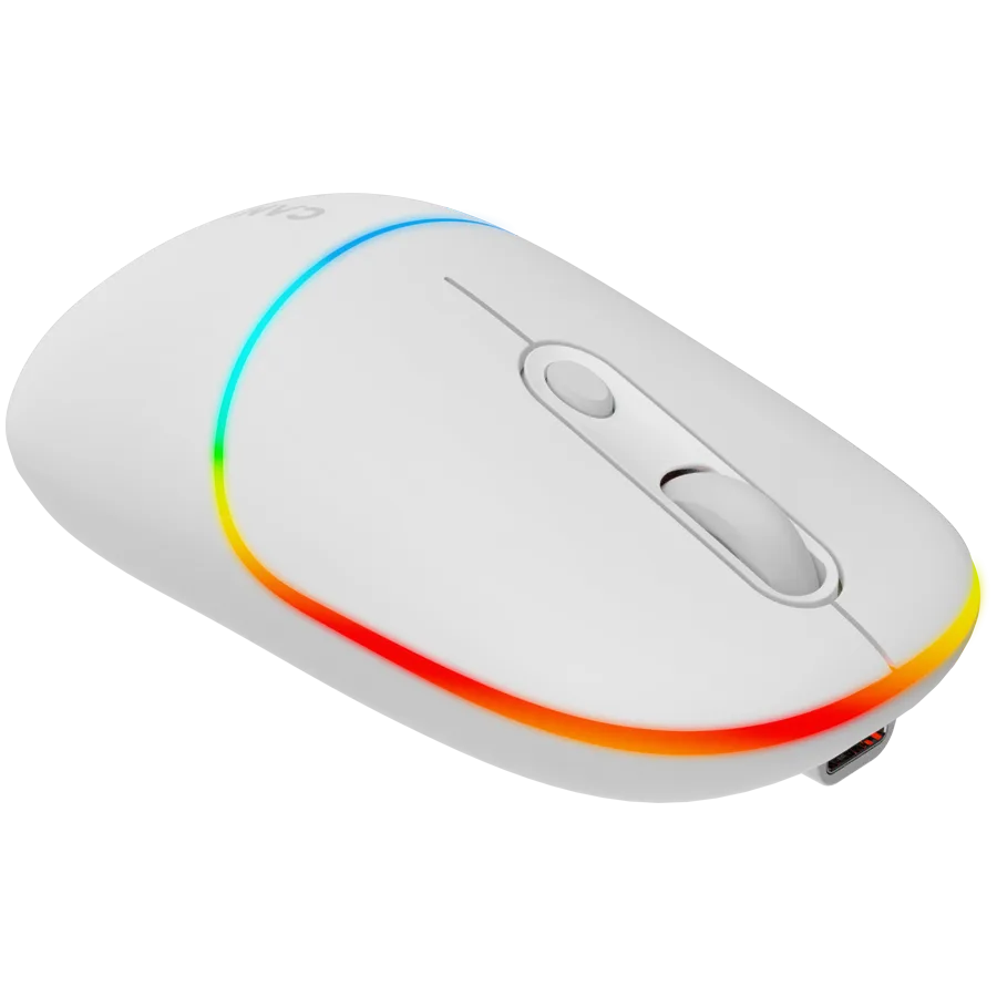 Безжична мишка CANYON mouse MW-22 2in1 BT/ Wireless Snow White - Image 70