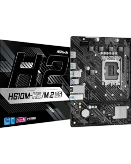 Дънна платка ASROCK H610M-H2/M.2 D5 mATX LGA1700 DDR5