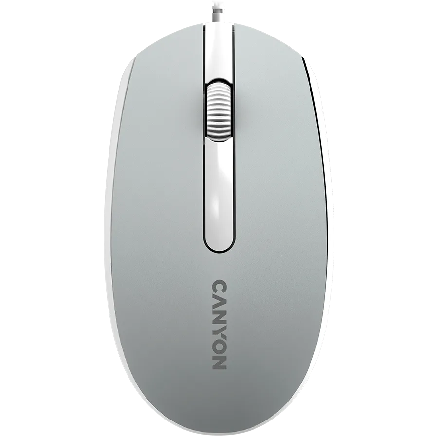Мишка за компютър CANYON mouse M-10 Wired Dark grey