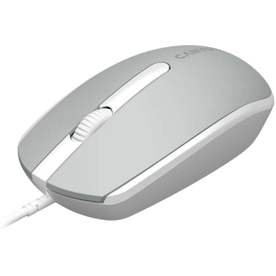 Мишка за компютър CANYON mouse M-10 Wired Dark grey - Image 57
