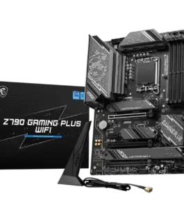Дънна платка MSI Z790 GAMING PLUS WIFI  LGA 1700 4xDDR5 Dual Channel DDR5 up to 7200+(OC)MHz 3x PCIe x16 slot 4x M.2 slo