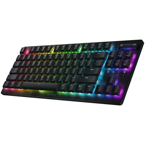 Геймърска клавиатура Razer DeathStalker V2 Pro Tenkeyless - Linear Optical Switch - US - Black Gaming Keyboard Razer™ Lo