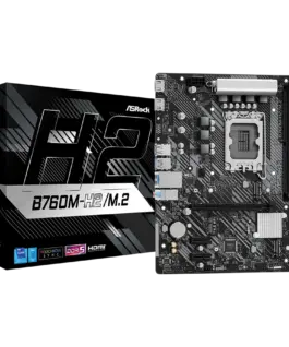 Дънна платка ASROCK B760M-H2/M.2 mATX LGA1700 DDR5
