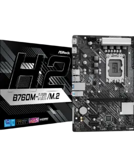 Дънна платка ASROCK B760M-H2/M.2 mATX LGA1700 DDR5