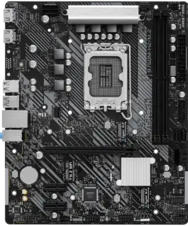 Alternative view of Дънна платка ASROCK B760M-H2/M.2 mATX LGA1700 DDR5