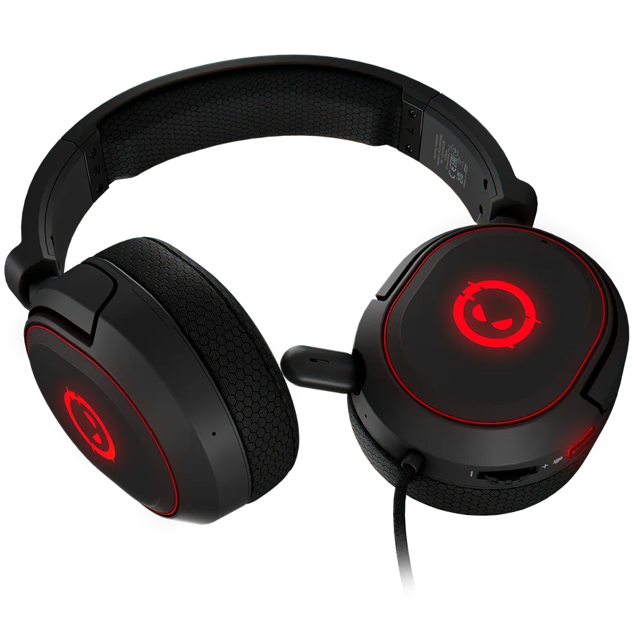 Геймърски слушалки LORGAR Kaya 460, USB Gaming headset with microphone, CM108B, RGB backlight, Plug&Play, USB-A connection cable 2m, fabric ear pads, size: 192*184.7*88mm, 0.329kg, black - Image 51