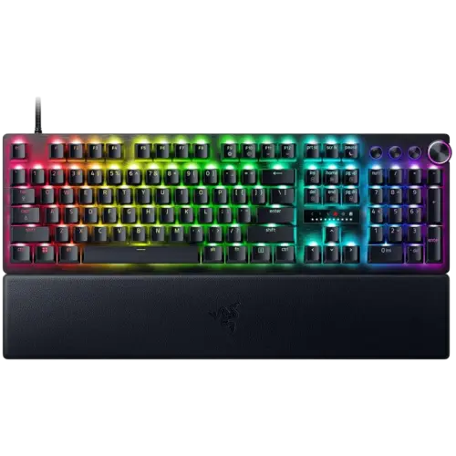 Геймърска клавиатура Huntsman V3 Pro - US Layout Gaming Keyboard Analog Optical Switch Gen-2 Razer Chroma RGB Magnetic F