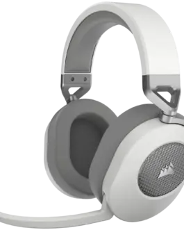 Геймърски слушалки CORSAIR HS65 WIRELESS Gaming Headset White (EU) v2