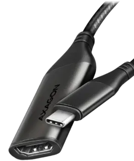 Видео адаптер AXAGON RVC-HI2M USB-C -> HDMI 2.0 adapter 4K/60Hz Aluminum 25cm cable