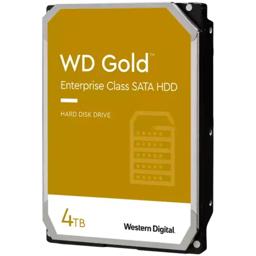 Хард диск HDD Server WD Gold 4TB CMR 3.5 256MB 7200 RPM SATA 512E