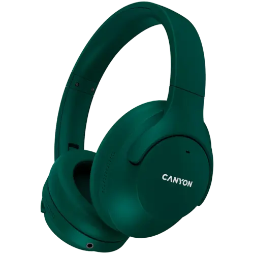 Bluetooth слушалки CANYON headset OnRiff 10 ANC Green