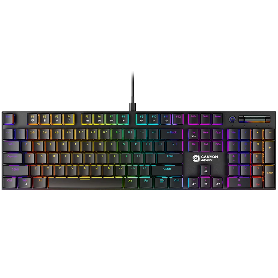 Геймърска клавиатура CANYON keyboard Cometstrike GK-55 EN Wired