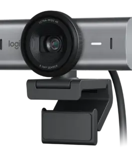 Уеб камера LOGITECH MX Brio 4K Ultra HD Webcam - GRAPHITE - 2.4GHZ - EMEA28-935 - B2C