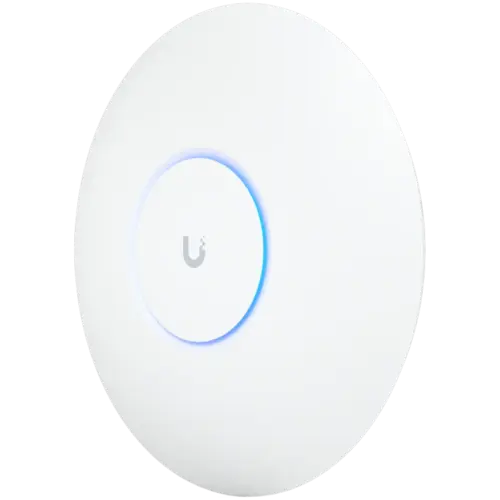 Точка за достъп UBIQUITI U6 Pro; WiFi 6; 6 spatial streams; 140 m² (1500 ft²) coverage; 350+ connected devices; Powered