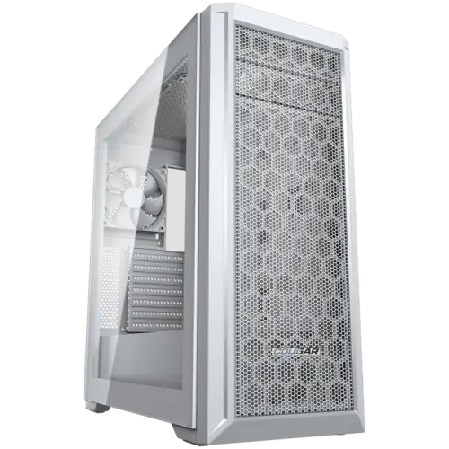 Кутия за компютър COUGAR MX330-G PRO PC Case Mid Tower White