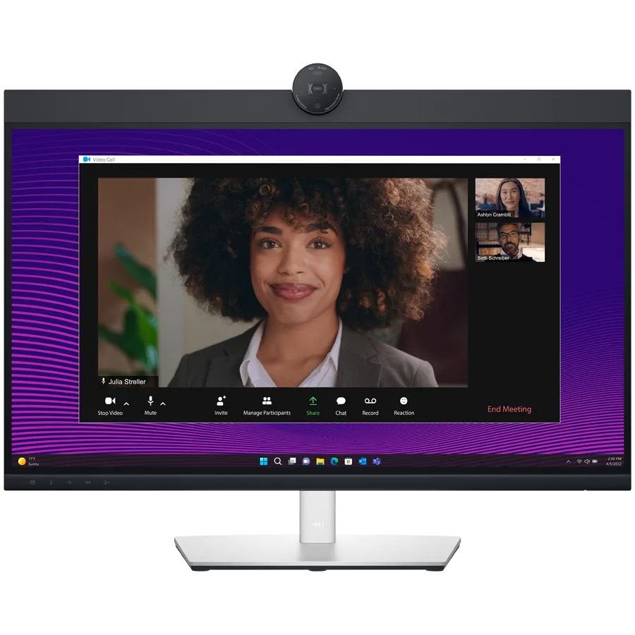 Монитор Monitor DELL P2724DEB Video Conferencing 27" 2560x1440 QHD IPS Antiglare 16:9 1000:1 350 cd/m2 8ms/5ms 178/178 2