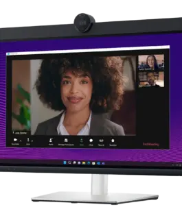Alternative view of Монитор Monitor DELL P2724DEB Video Conferencing 27", 2560x1440, QHD, IPS Antiglare, 16:9, 1000:1, 350 cd/m2, 8ms/5ms, 178/178, 2xDP, HDMI, 2xUSB-C (DP/PD), USB-B, 3xUSB-A, RJ-45, Audio line out, 2x5W Speaker, Cam, Mic, Tilt, Swivel, Pivot, Height Ad
