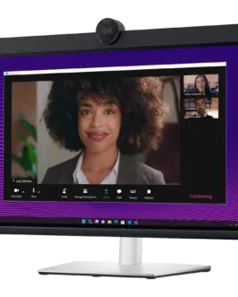 Alternative view of Монитор Monitor DELL P2724DEB Video Conferencing 27", 2560x1440, QHD, IPS Antiglare, 16:9, 1000:1, 350 cd/m2, 8ms/5ms, 178/178, 2xDP, HDMI, 2xUSB-C (DP/PD), USB-B, 3xUSB-A, RJ-45, Audio line out, 2x5W Speaker, Cam, Mic, Tilt, Swivel, Pivot, Height Ad