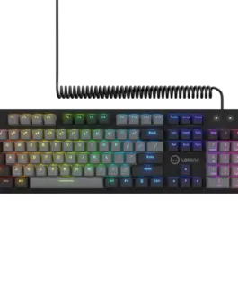 Геймърска клавиатура LORGAR Azar 514 Wired mechanical gaming keyboard RGB backlight 1680000 colour variations 18 modes k